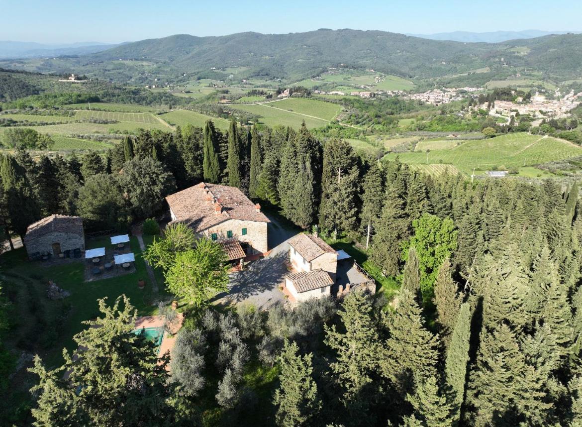 Pensjonat Il Cascino Greve in Chianti Zewnętrze zdjęcie