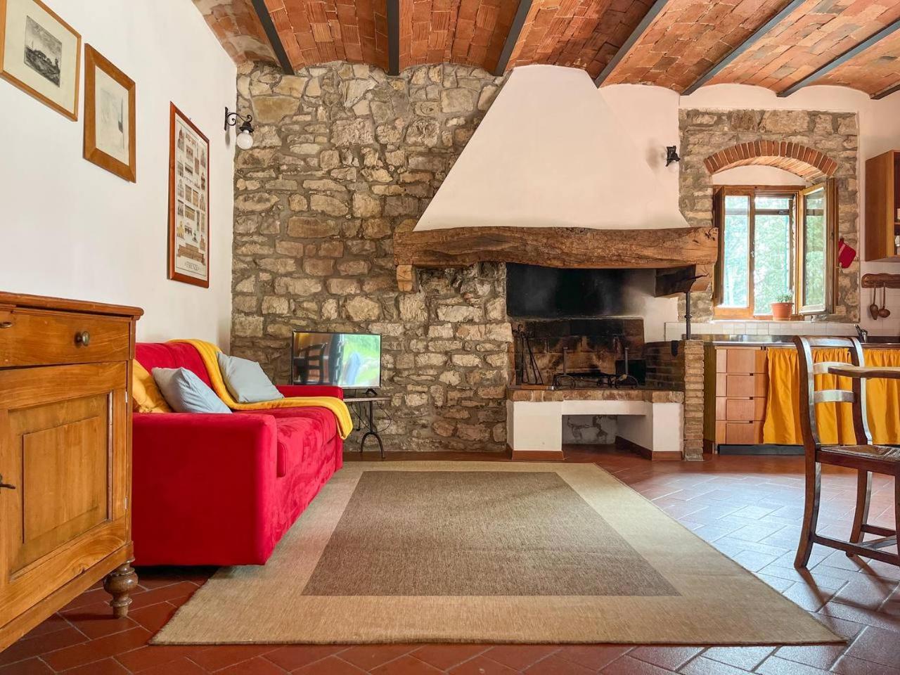 Pensjonat Il Cascino Greve in Chianti Zewnętrze zdjęcie